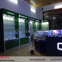 Thiết Kế Thi Công Shop - Kệ Trưng Bày Điện Thoại - CPKĐT - 128